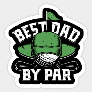 Golf Golfing Dad Father Golfer Gift Sticker